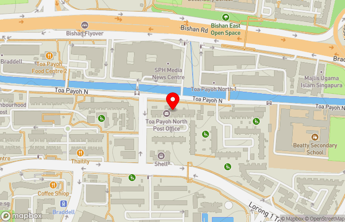 Map location of Toa Payoh North Clinic & Surgery