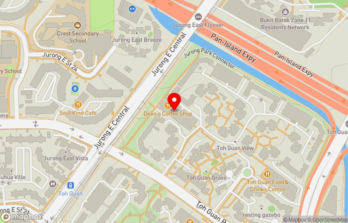 Map location of Toh Guan Family Clinic