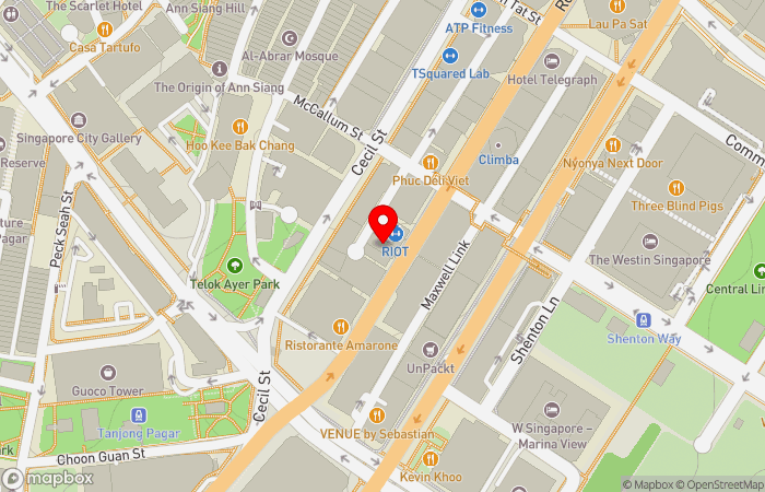 Map location of Trinity Medical@Shenton