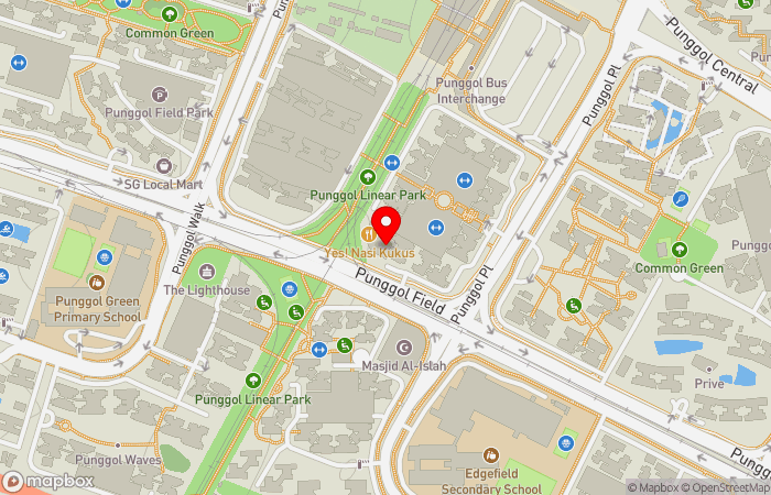 Map location of Trinity Medical (Punggol)