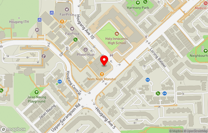 Map location of Trucare Medical Clinic And Surgery (Hougang Central)