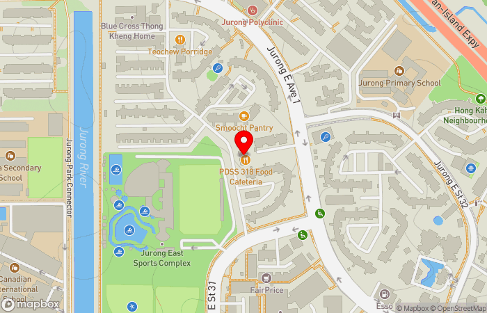 Map location of Ultimed Clinic (Jurong East St 31)