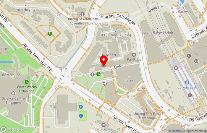 Map location of UNIHEALTH 24-HR CLINIC (JURONG EAST)