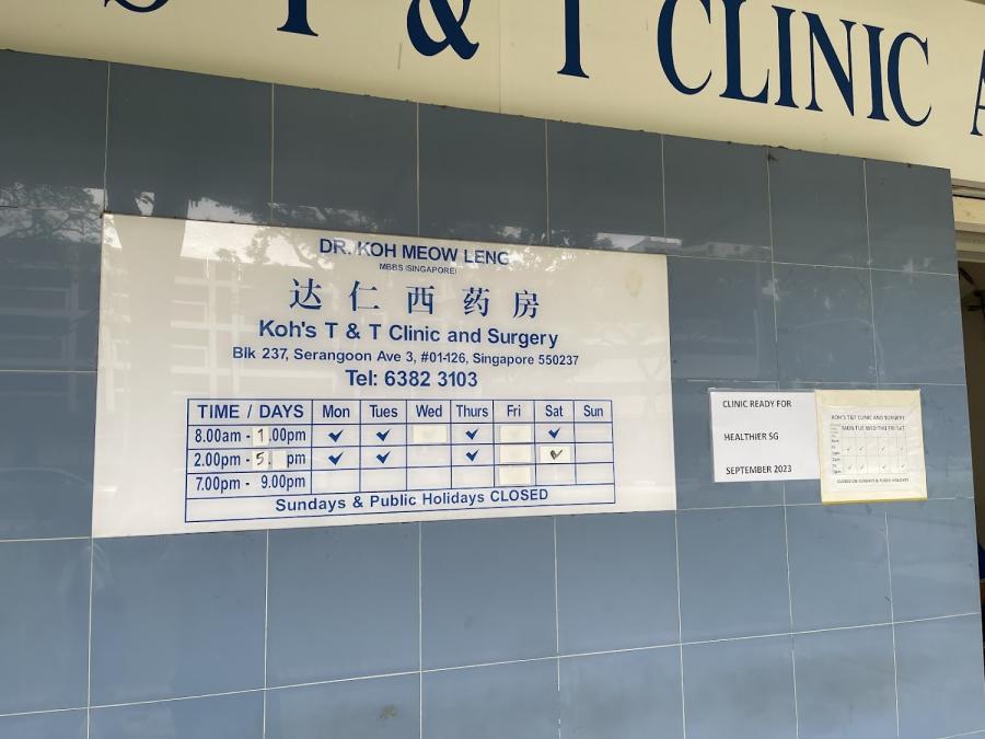 Koh's T & T Clinic & Surgery